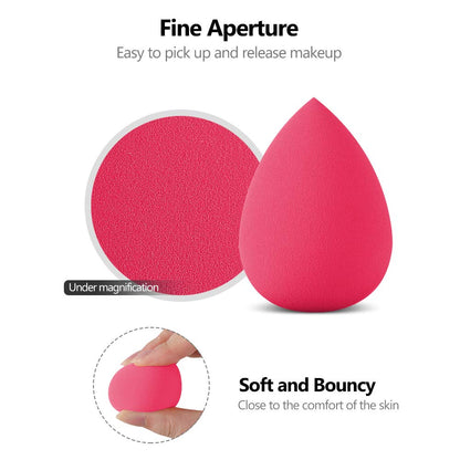 Pink | Ultra-Soft | Smooth | Makeup Blender | Applicator | Vegan | Latex-Free | Beauty Sponge