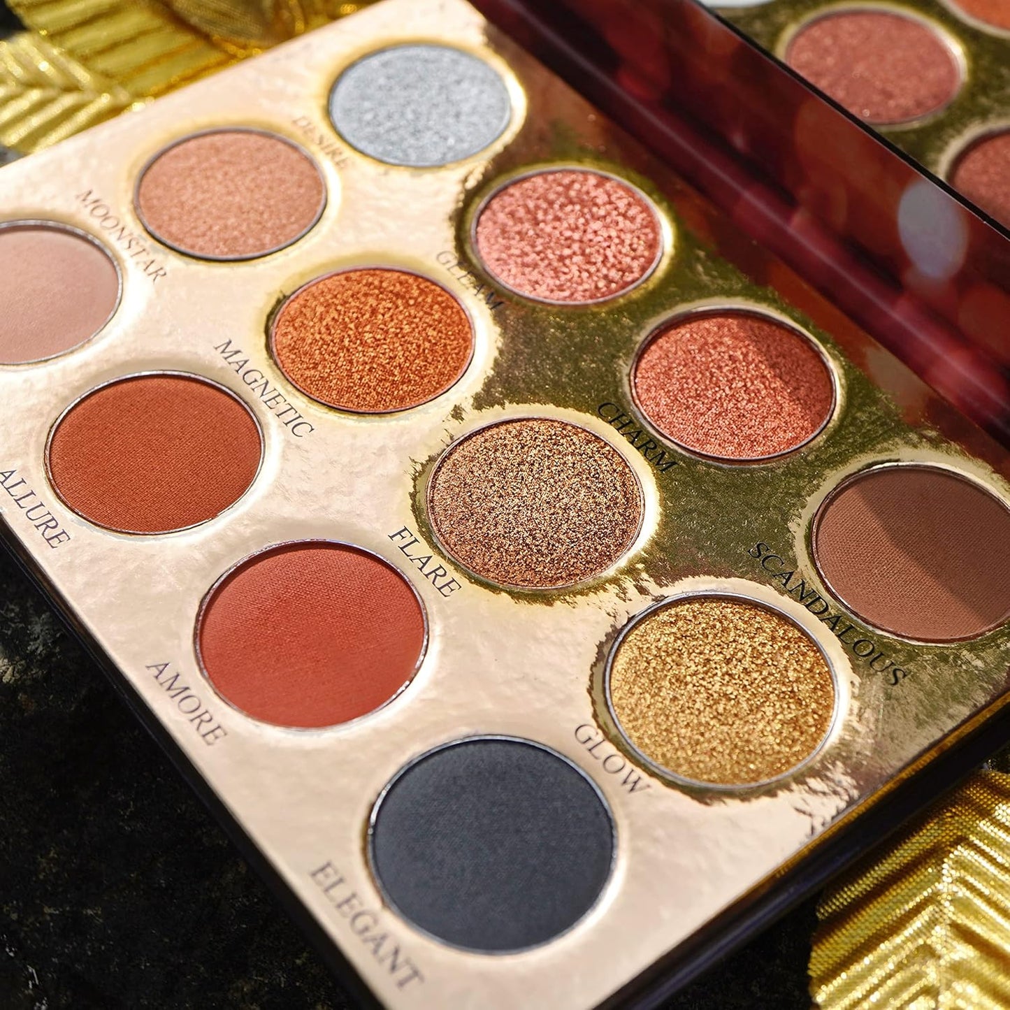 Exotic | Multi-Color | Matte | Metallic | Shimmer | High-Pigmented | Long-Wear | Vegan | Eyeshadow Palette