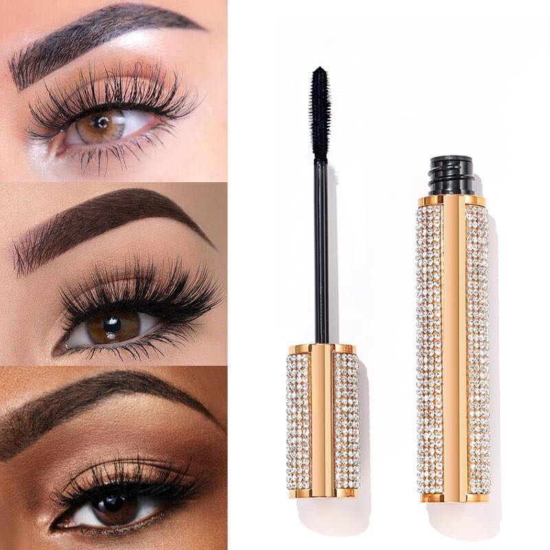 4D Silk Fiber | Blackest Black | Extra Volume | Lift & Curl | False Lash Effect | Waterproof | Vegan | Mascara