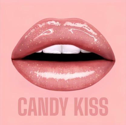 Candy Kiss | Pink Shimmer | Diamond Shine Lip Gloss | Liquid Lipstick