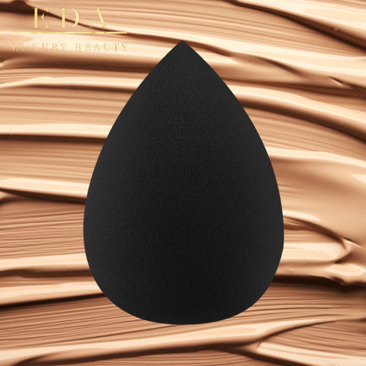 Black | Ultra-Soft | Smooth | Makeup Blender | Applicator | Vegan | Latex-Free | Beauty Sponge