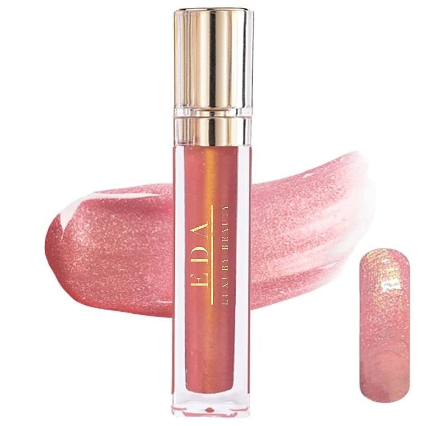 Candy Kiss | Pink Shimmer | Diamond Shine Lip Gloss | Liquid Lipstick